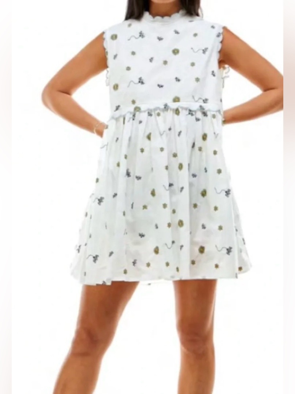 Saint Geraldine Floral Print Summer Dress NWT Size M